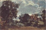 John Constable Church Farm china oil painting artist
